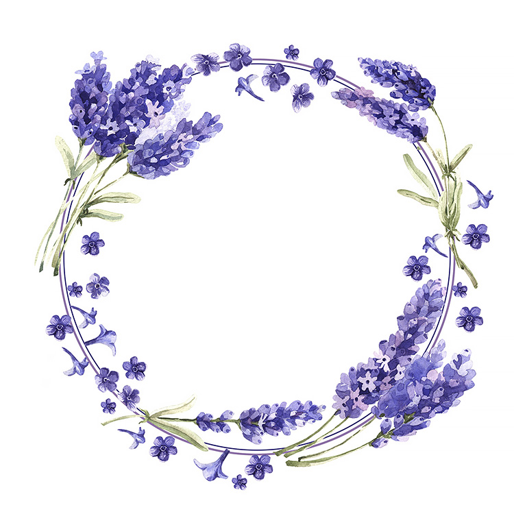 Lavender wreath Lavender wreath