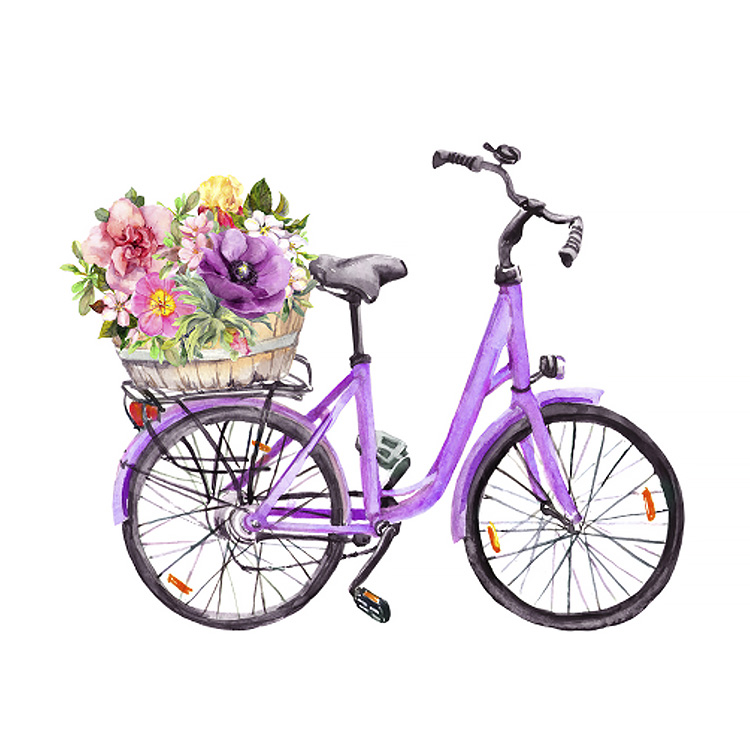 Ride with wild flowers Ride with wild flowers