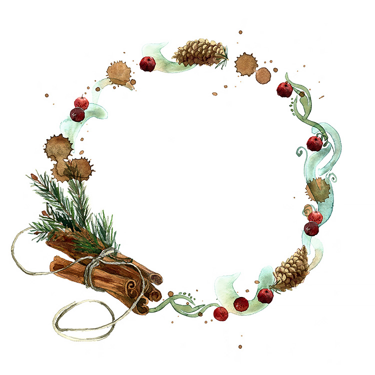 Winter wreath Winter wreath